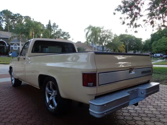 1985 c-10 chevrolet custom deluxe 454 "crate" motor 2o"foose whls a/c pristine!!