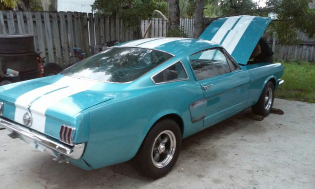 1966 ford mustang fastback 289 v8 4spd 9 inch rear no rust new pony interior