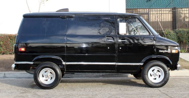 california original, 1977 chevrolet, g20, van, "shorty" needs tlc, no reserve