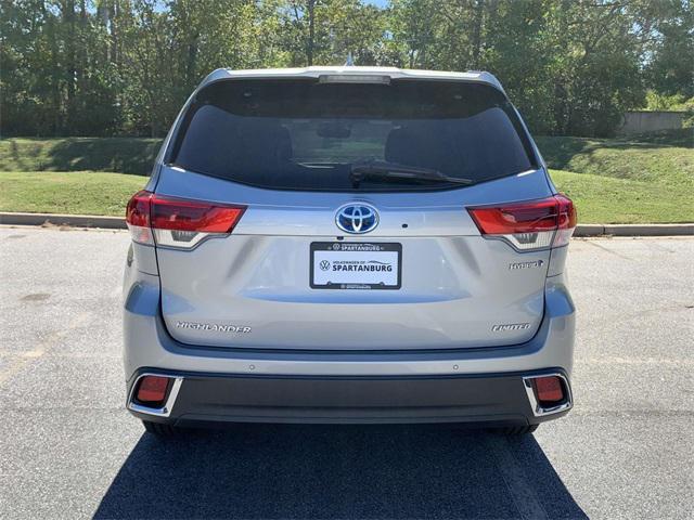 2019 toyota highlander hybrid platinum