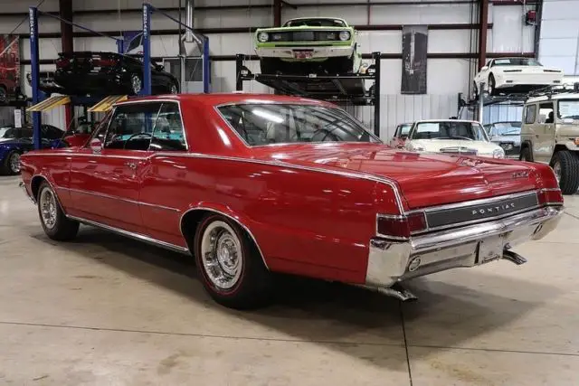 1965 pontiac tempest gto 38453 miles montero red coupe 389 v8 manual