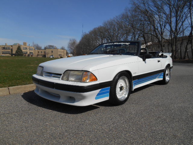 1988 ford mustang lx convertible 2-door 5.0l saleen rare automatic 49k orig