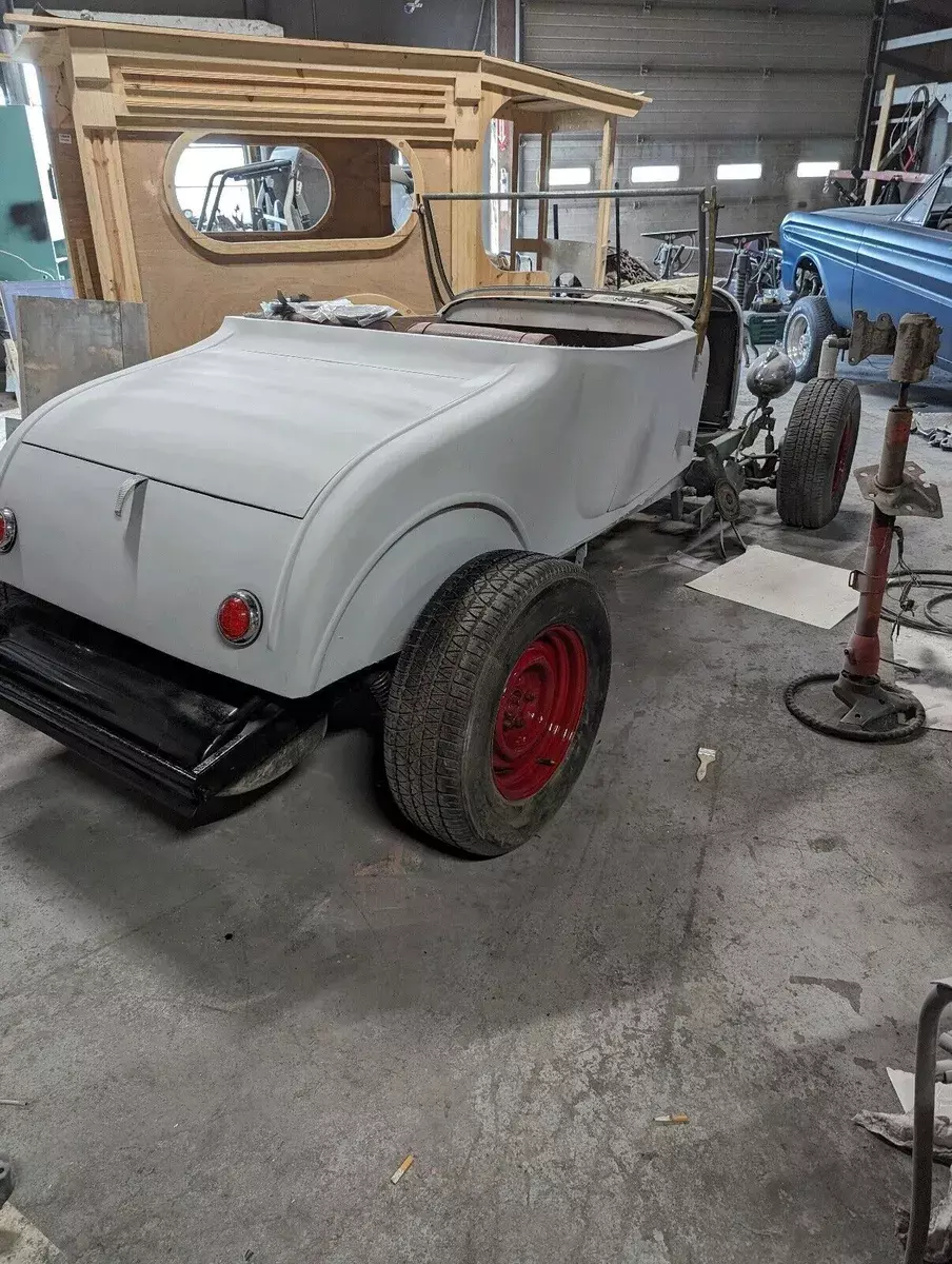 1929 ford model b grey rwd automatic