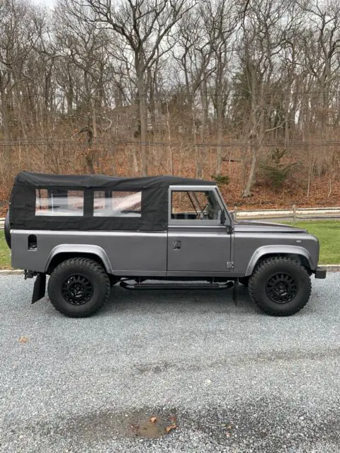 1990 land rover defender grey 4wd manual