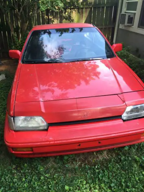 1987 honda crx non running parts car - rare 1st generation. no reserve!!