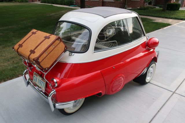 1957 bmw isetta 300 deluxe export -no reserve- rust free fully restored survivor