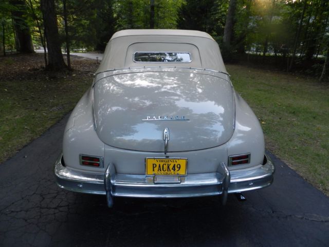 1949 packard super eight convertible