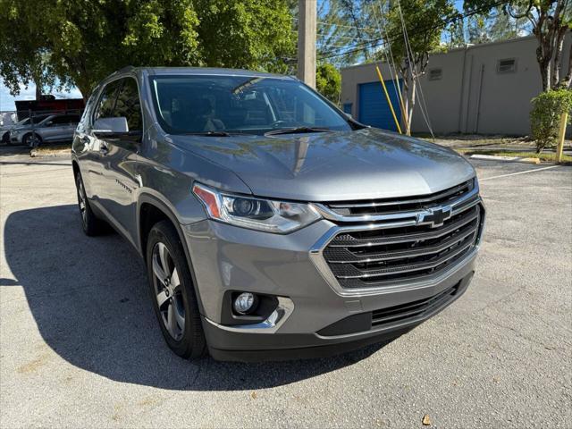 2018 chevrolet traverse lt leather