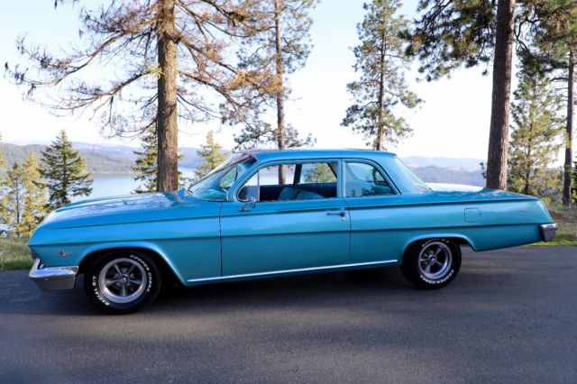 1962 chevrolet biscayne 2 door 100% rust free vintage era correct restoration