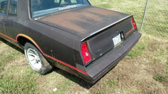 1986 monte carlo ss one owner nc car (bring trailer) clear title no reserve