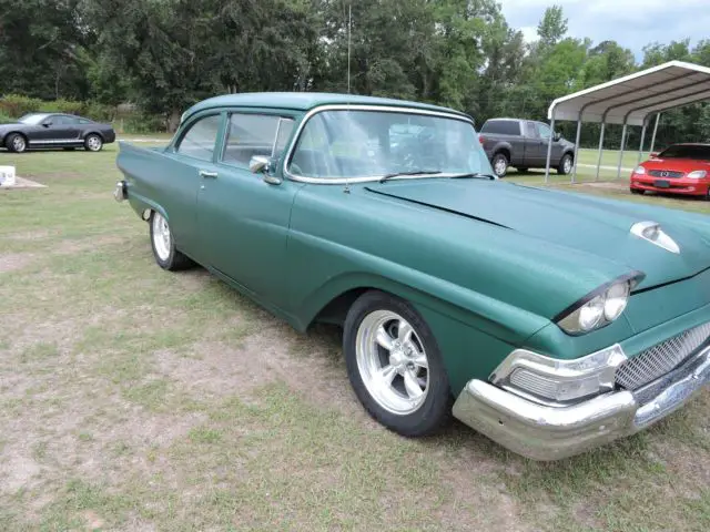 1958 ford fairlane 302 automatic trans new exhaust plus another car for parts