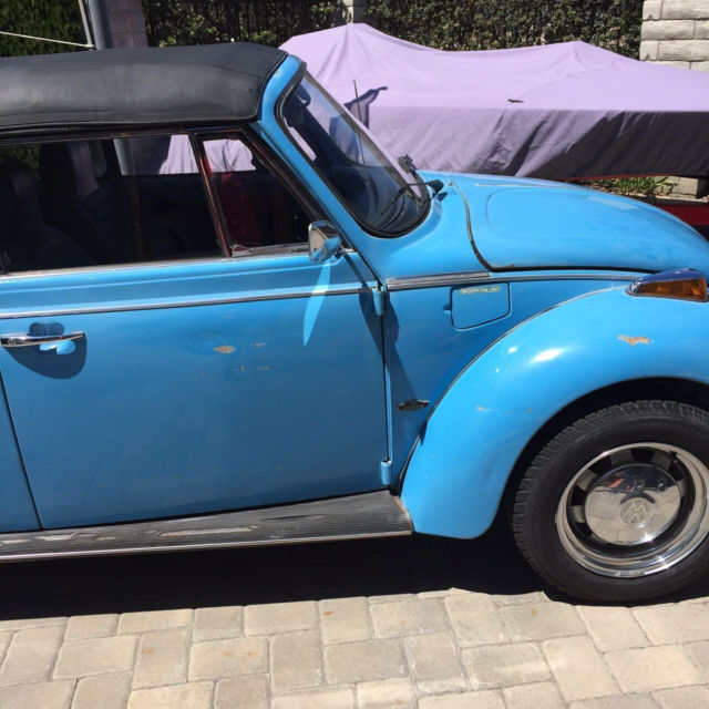 1976 convertable vw - karmann edition