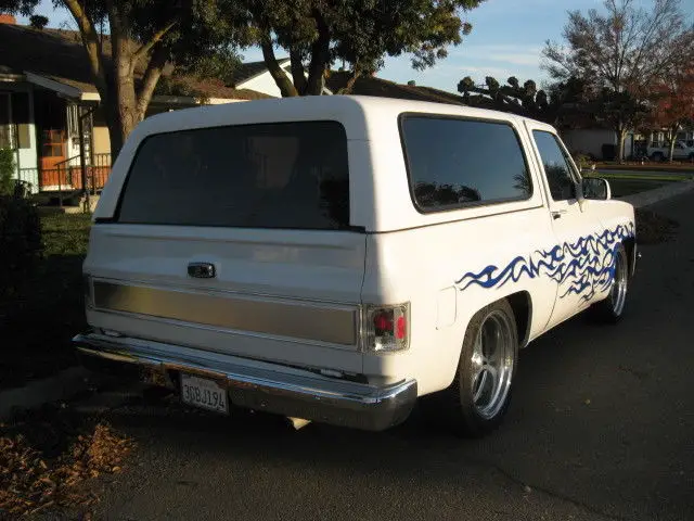 1982 blazer 2-wd silverado. rare last production year of 2-wd model