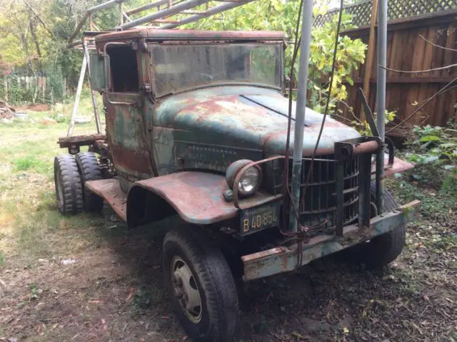 1944 dodge power wagon ex-military well-puller rig