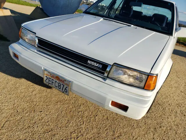 one-owner 1987 nissan stanza xe 5 door hatchback! rust-free ca. car 69k miles!