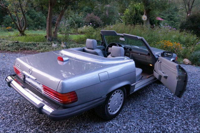 1987 mercedes 560 sl, no reserve