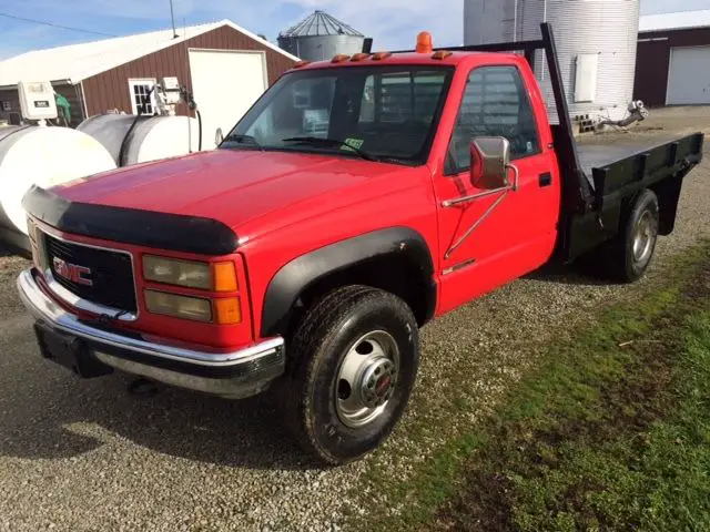 1994 gmc 3500 dually flatbed 4x4