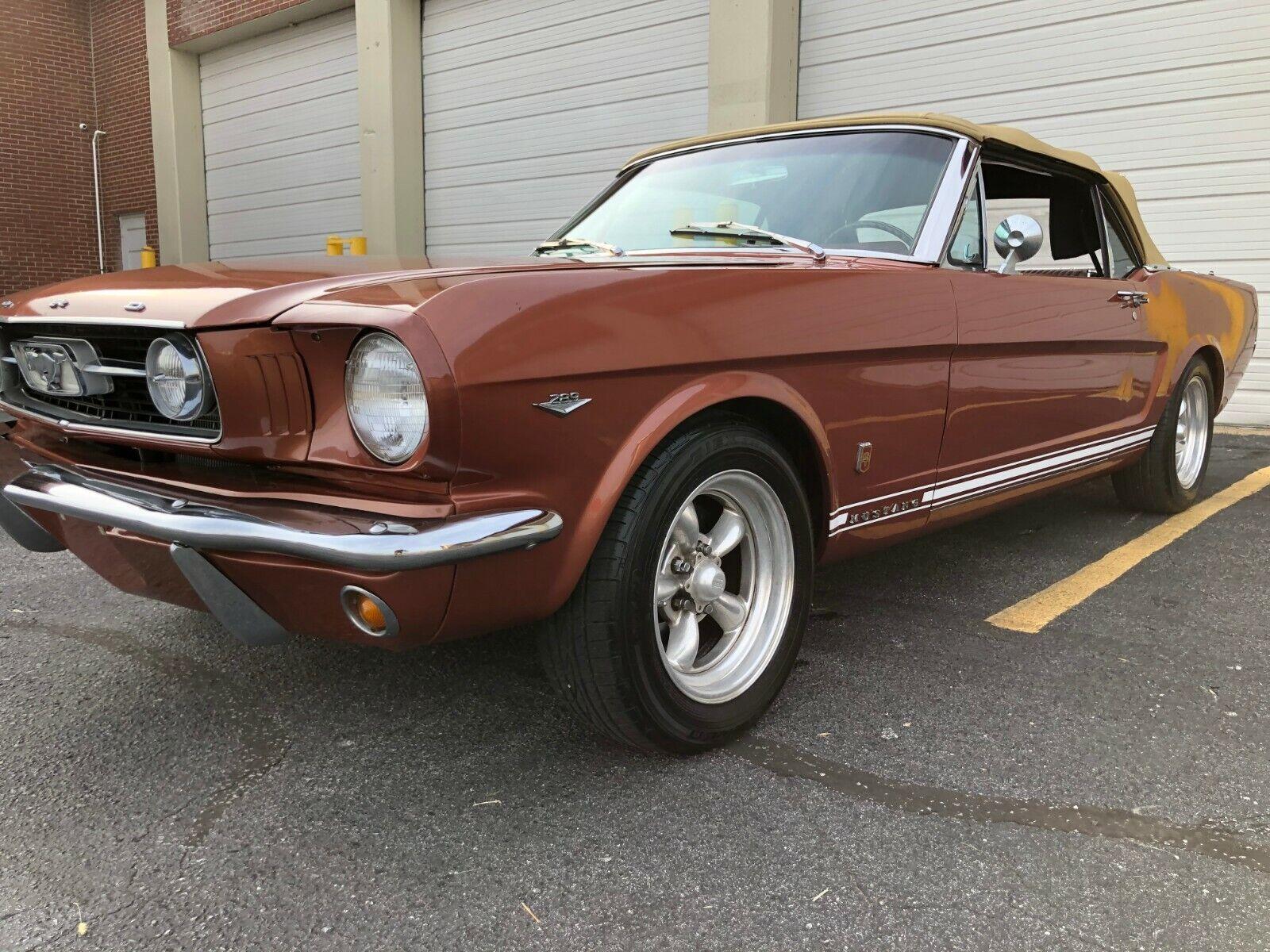 1966 ford mustang gt convertible 289 ci engine 84919 miles