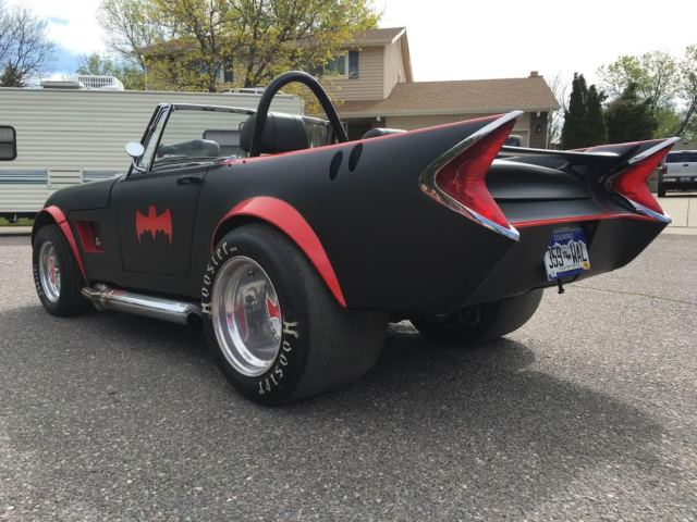 1969 blown austin healey roadster batmobile - rat fink inspired brand new build