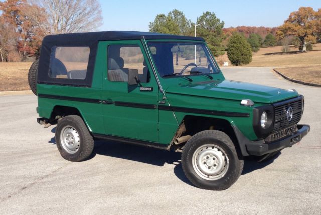 1981 mercedes-benz gelƤndewagen 300gd cabriolet