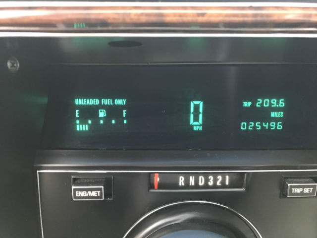 1992 cadillac brougham d'elegance sedan 4-door 5.0l