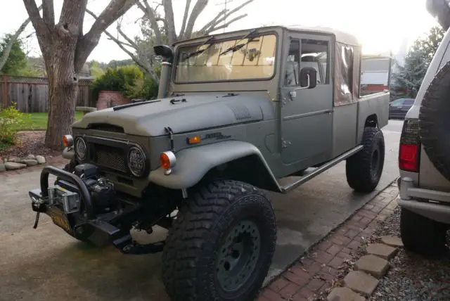 1970 toyota land cruiser fj45 pickup resto-rod ls power auto transmission