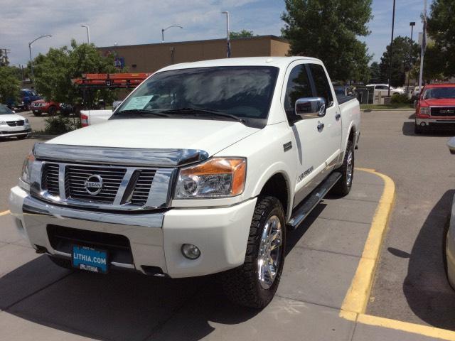 2012 nissan titan sv 4x4 sv 4dr crew cab swb pickup for sale in billings, montana