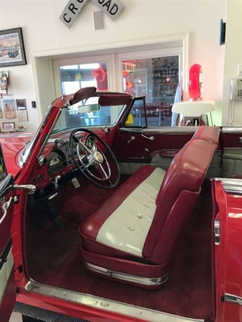 1953 pontiac chieftain convertible 268cid 3-speed automatic original factory a/c