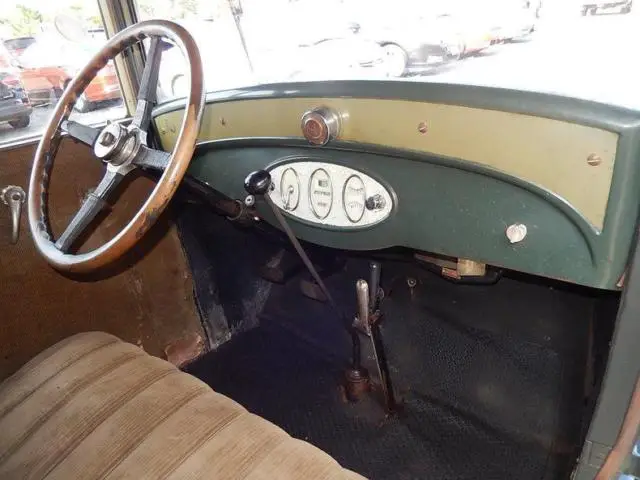 1928 chevrolet national series ab 3-window coupe 71745 miles green coupe 4 cyl m