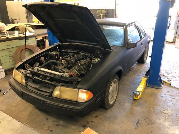 lsx swap foxbody notchback mustang