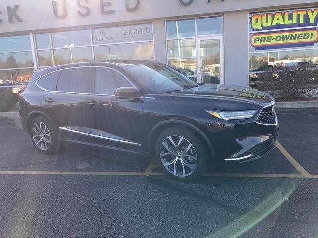 2022 acura mdx technology