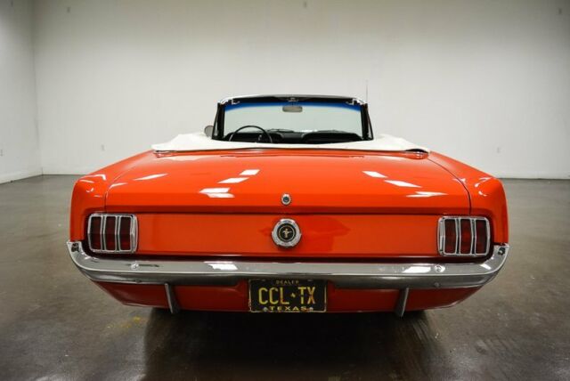 1965 ford mustang 11854 miles red convertible 289 v8 3 speed manual
