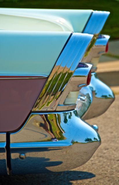 1957 buick special riviera 4 door hardtop (pink/white) - body type 43b