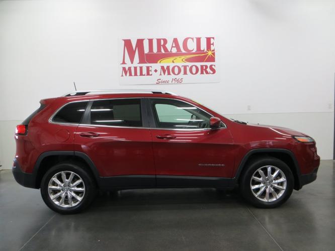 used 2016 jeep cherokee 4wd limited lincoln, ne 68526 for sale in lincoln, nebraska
