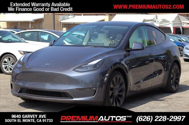 2021 tesla model y performance dual motor all-wheel drive
