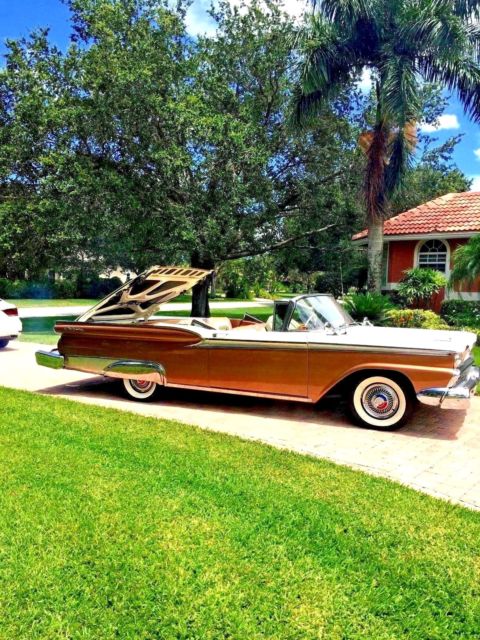 beautiful skyliner retractable! 390 v8 w/ 3 speed auto, very clean ! and rare !