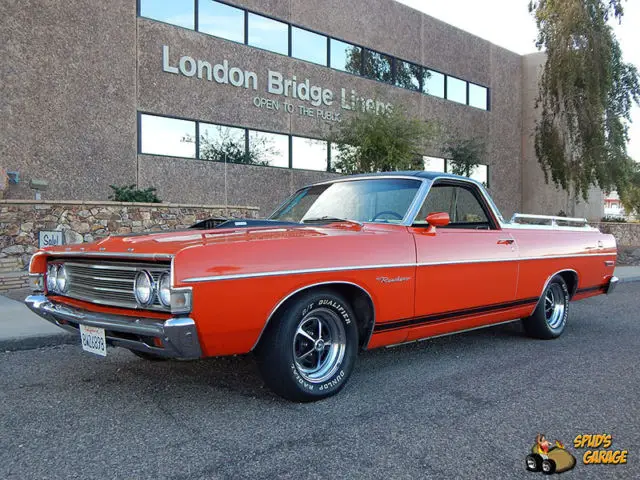 1969 ford ranchero 500 rio grande 49k miles 351 4bbl v8 "1 of 816 produced"