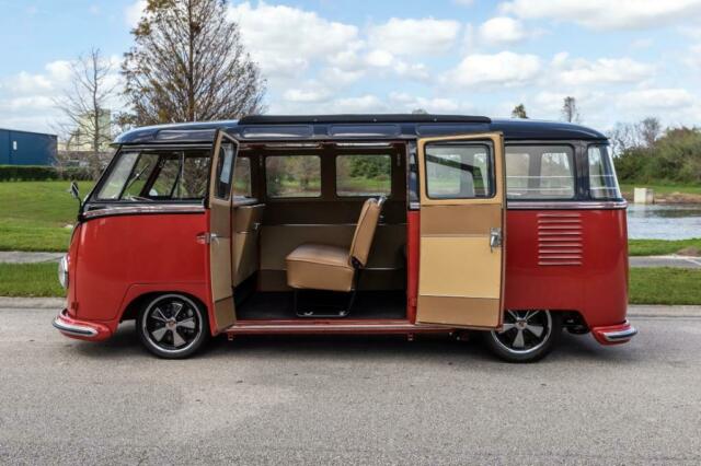 1955 volkswagen 23 window deluxe bus