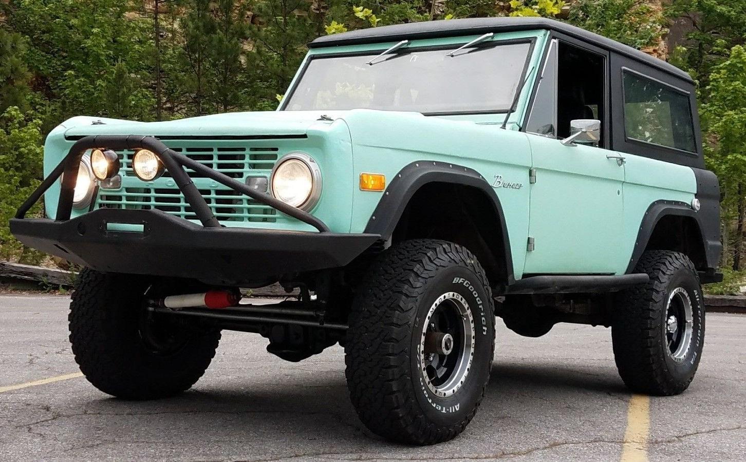 1975 ford bronco 5.0 efi v8 runs and drives great
