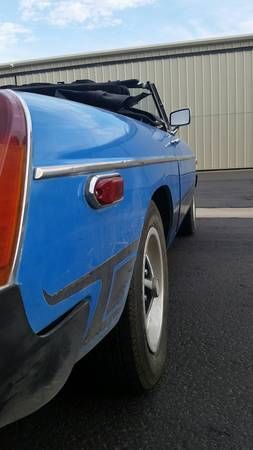 1978 mg mgb mk iv convertible 2-door 1.8l