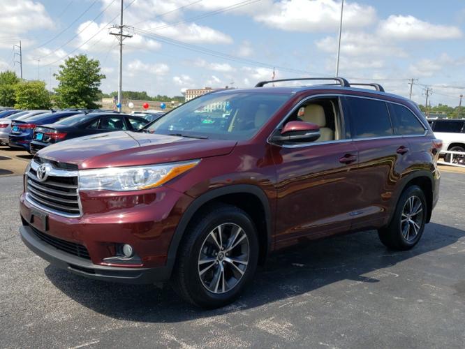 used 2016 toyota highlander xle jackson, ms 39211 for sale in jackson, mississippi