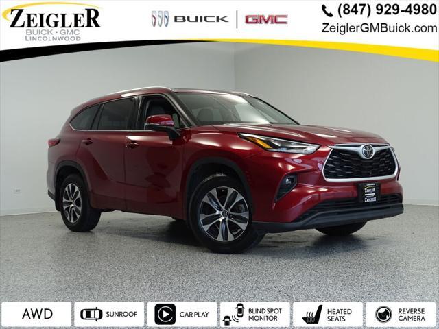 2021 toyota highlander xle
