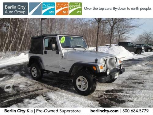 2006 jeep wrangler up softop 4x4 softop for sale in saint george, vermont