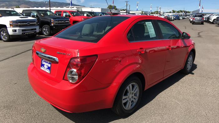 certified 2015 chevrolet sonic lt sedan reno, nv 89502 for sale in reno, nevada