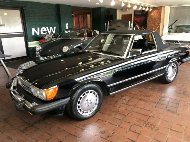 1986 mercedes-benz 560 series 560sl "low miles, fanatic owned, new top, cold ac!