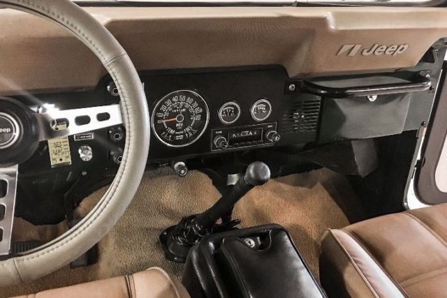 1977 jeep cj5 49,811 miles green 258 cu in (4.2 l) i6 manual