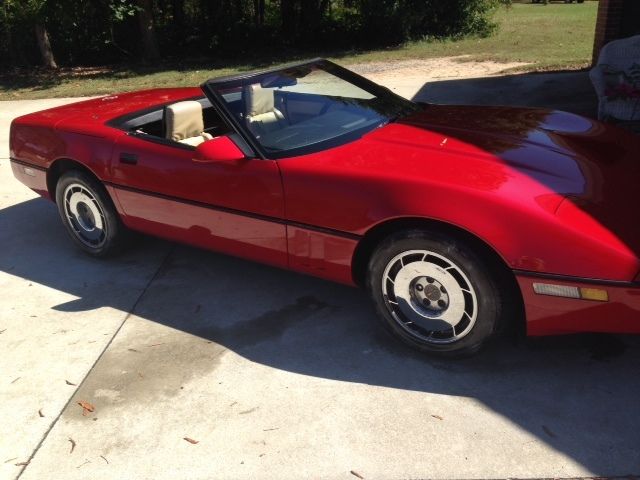 1987 corvette convertible