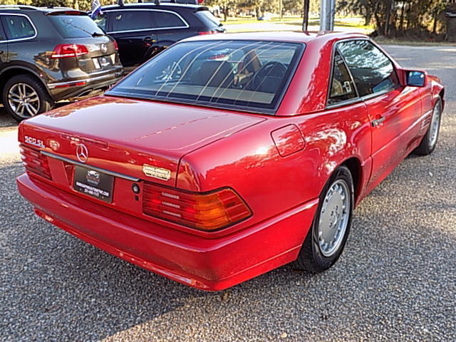 1992 mercedes-benz sl500. hard top convertible