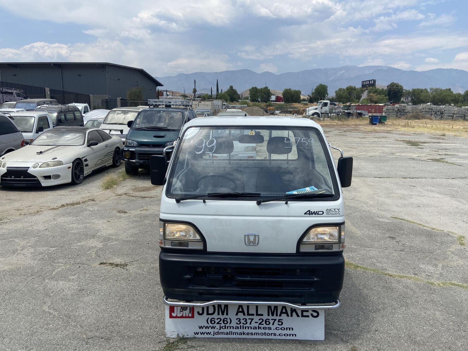 1998 honda acty 4x4