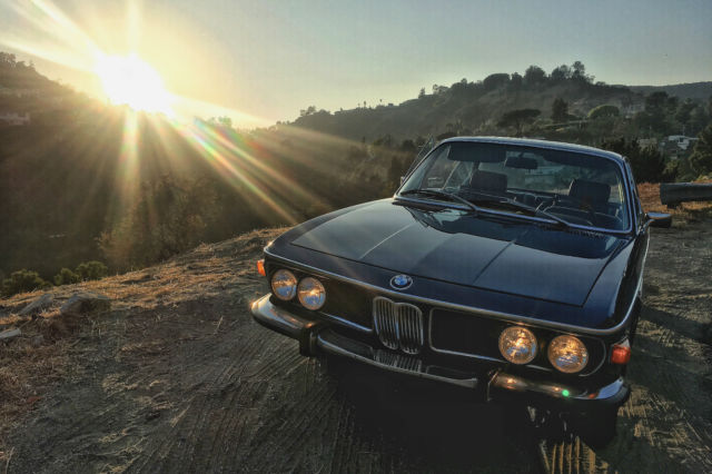 1971 bmw 2800cs riviera blue